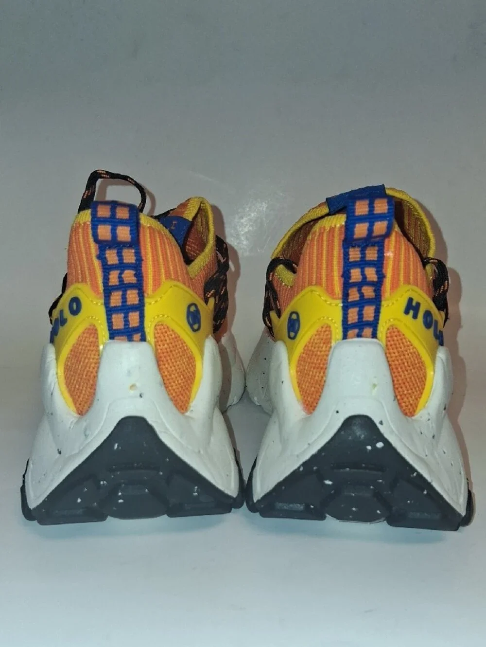 HOLO Women's Marverick 2.0 Slip-On Athletic Shoe in Orange and Yellow